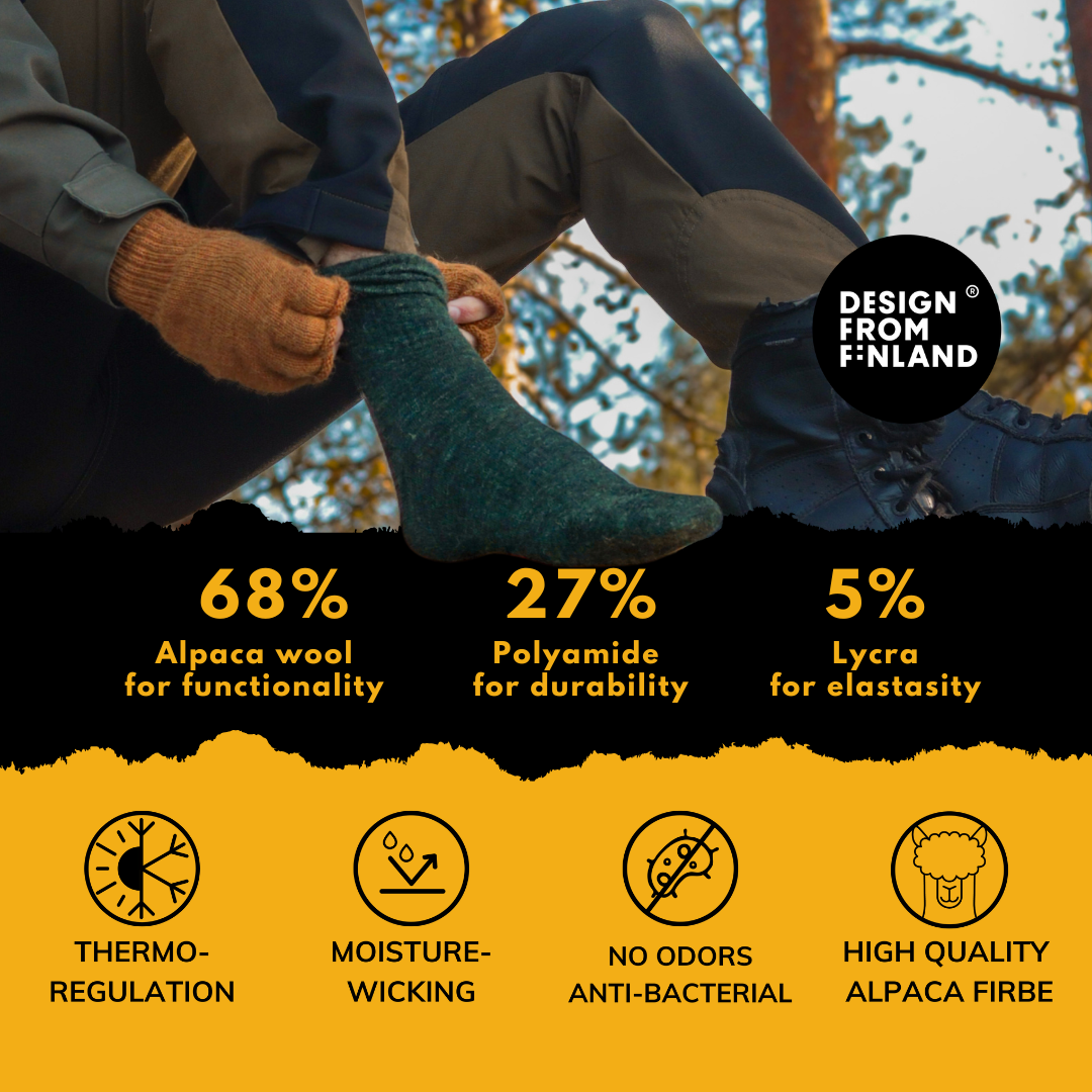 Helle 68 - Alpaca socks