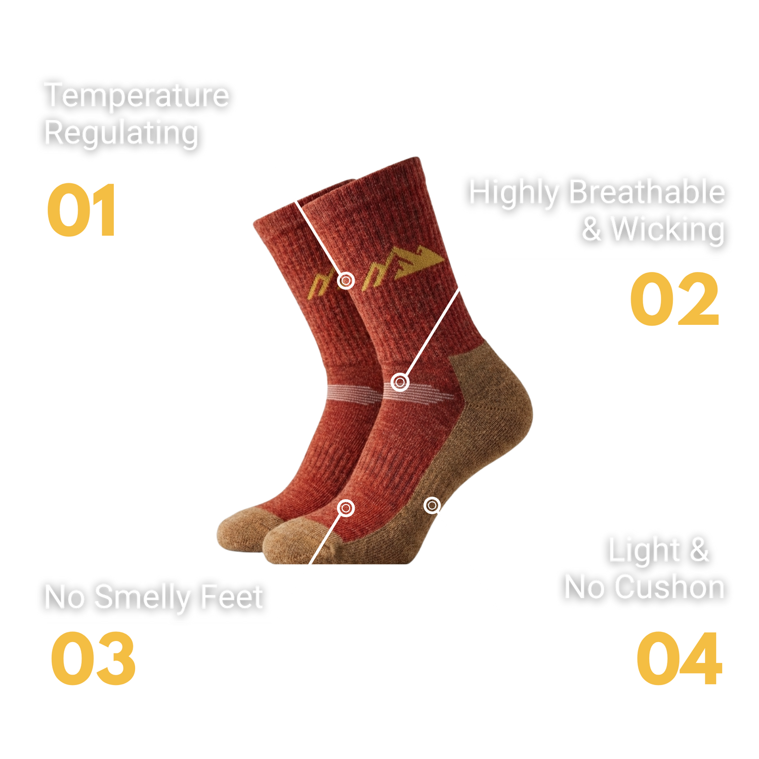 Polku 68 - Alpaca socks