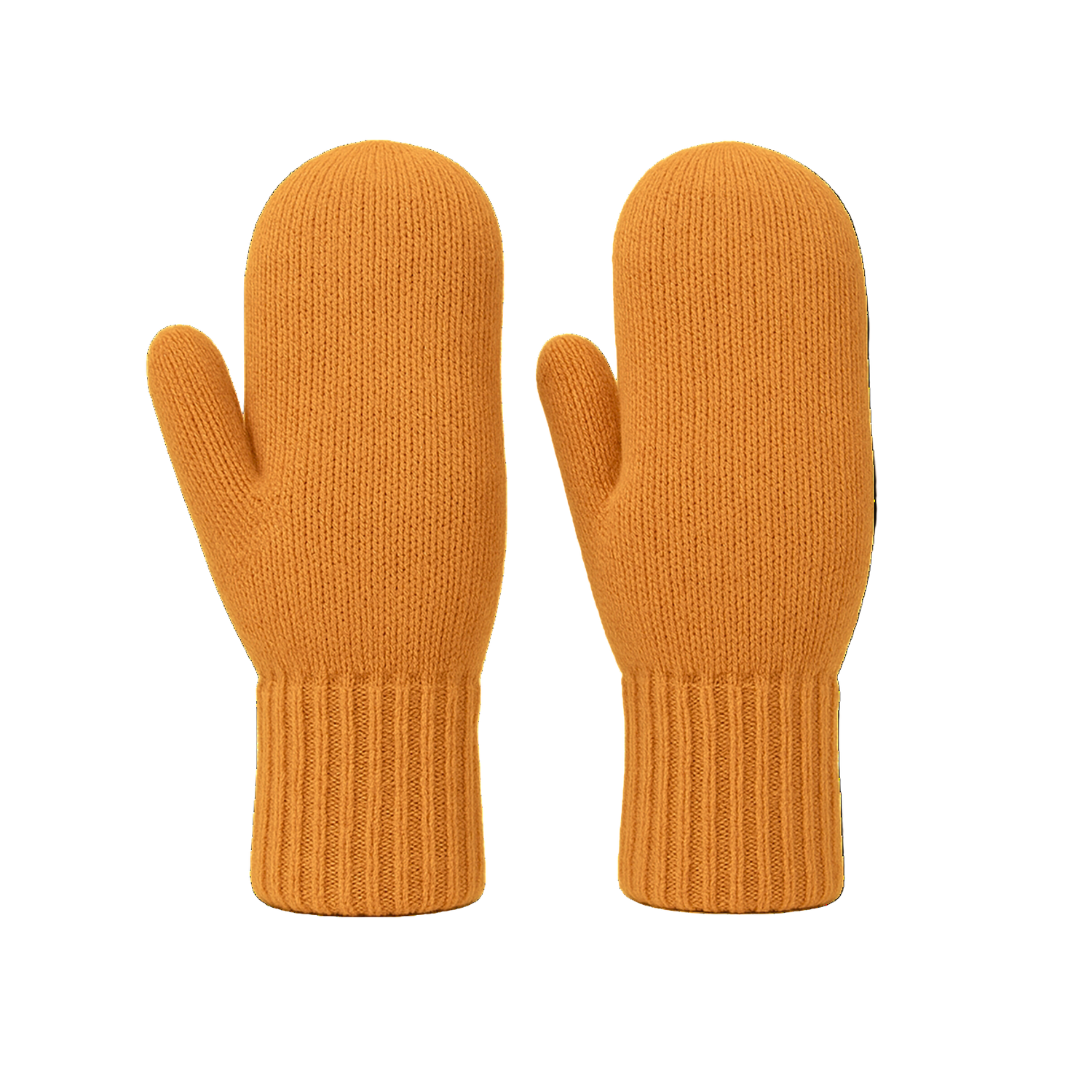 Pilvi_alpacawool mittens_yellow_ product picture