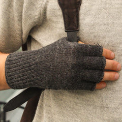 Pulu  alpacawool fingerless gloves product picture