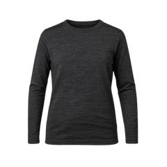 Vaeltaja100_Alpaca wool Longsleeve_Graphite product picture