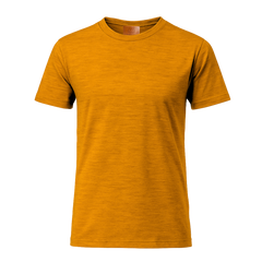 Vaeltaja100 alpacawool t shirt yellow product picture