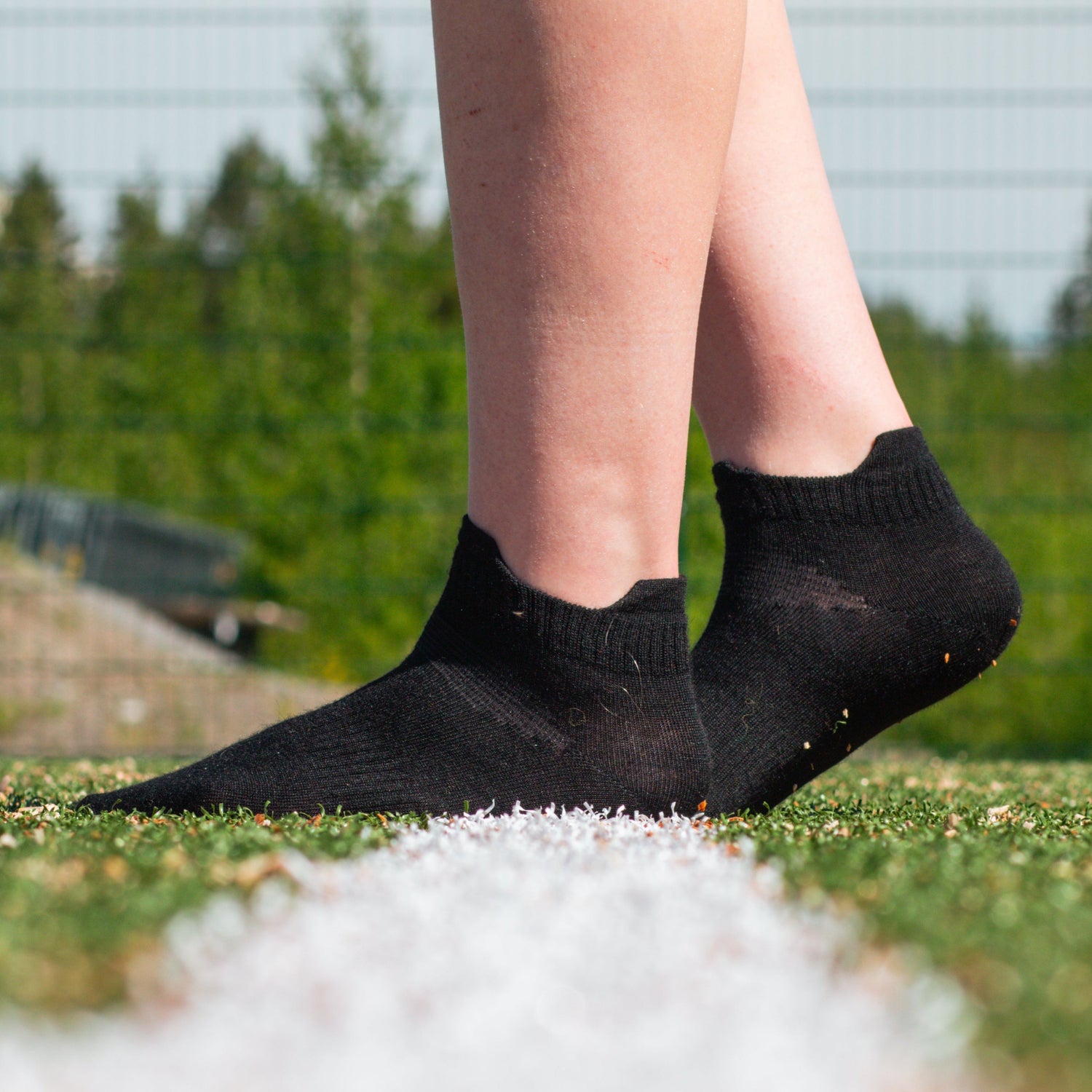 Liitosocks- Alpaca wool- Liitosocks-  worn on a football field for light comfort and natural breathability.