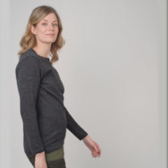 Vaeltaja  alpaca wool longsleeve graphite video